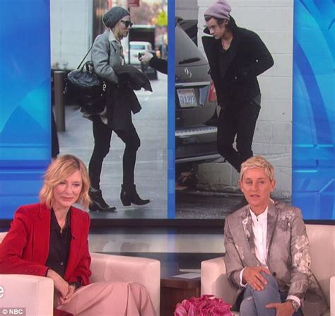 Cate Blanchett Wants To See Harry Styles Naked Daily Mail Online