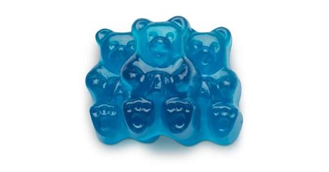 Blue Raspberry Gummi Bears Gummy Bears Blue Raspberry Gummy Bear Candy