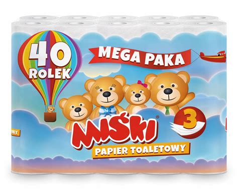 Papier Toaletowy Mi Ki Mega Paka Rolek W Hit Cena