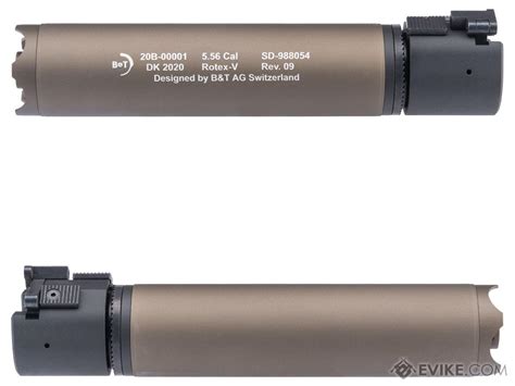 ASG B T Licensed Rotex V QD Mock Suppressor Color Tan Full Size