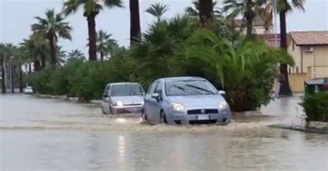 Nubifragio Ad Agrigento Il Sindaco Paese In Ginocchio