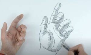 how to draw a finger