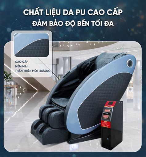 Ghế Massage Kinh Doanh Queen Crown Qc Kd7 Plus