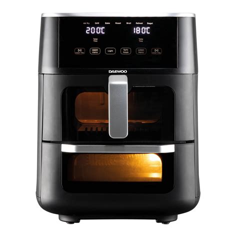 Fryers | Actuate Air Fryer Dual Drawer 11 Litre Space Saving Split ...