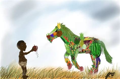 'Famine Horse' - In observance of World Food Safety Day 2021 - Katoikos