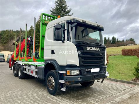 Scania G X Euro Resor Do Transportu Drewna Holztransporter