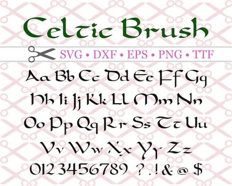 Celtic Calligraphy Fonts