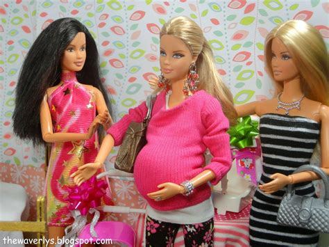 Pregnant Barbie Giving Birth To Twins - Captions Hunter