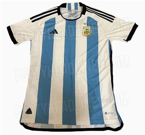 Se Filtró La Camiseta Que Usará La Selección Argentina En El Mundial De