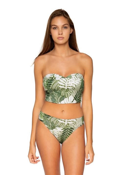 Waverly Sweetheart Molded Bandeau Bikini Top Everything But Water