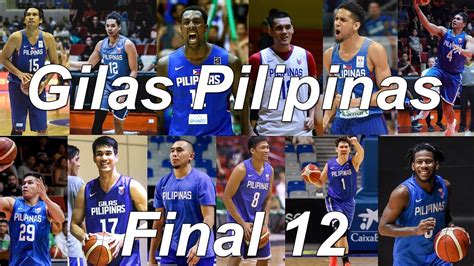 Gilas Pilipinas Unviel Final Lineup For Fiba World Cup 2019 Mnltodayph