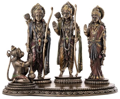 Buy Top Collection Rama Sita And Lakshmana Worshiped By Hanuman Statue