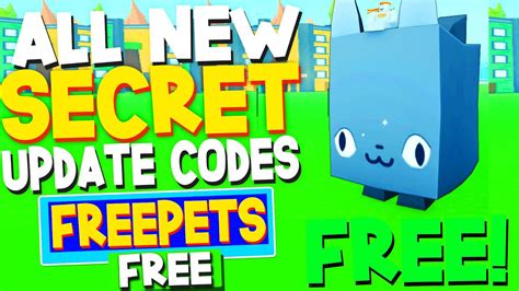 ALL NEW FREE MERCH PETS UPDATE CODES In PET SIMULATOR X CODES Pet