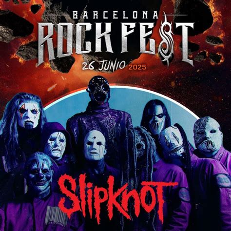 Slipknot Y Alestorm En Barcelona Rock Fest 2025 RockForEveryone