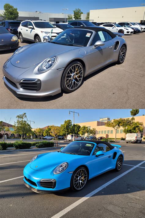 Wrapped my 2016 Porsche 911 Turbo S convertible and I love it! | Scrolller