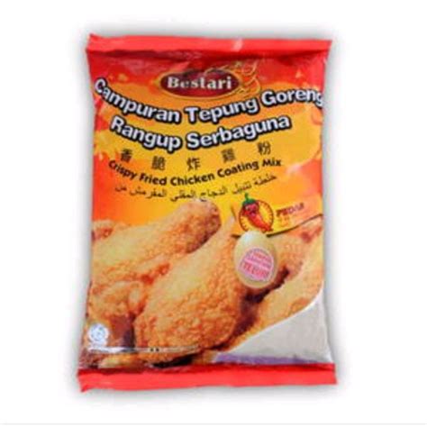 Bestari Crispy Fried Chicken Coating Mix 1kg Shopee Malaysia