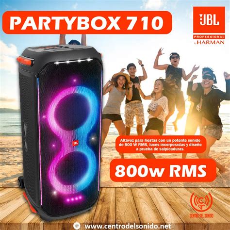 JBL Partybox 710 Altavoz Para Fiestas 800w Centro Del Sonido