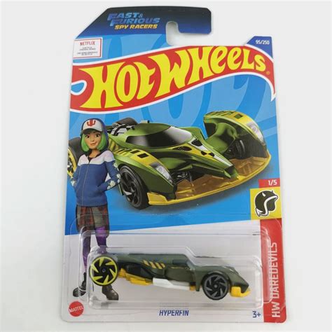 Carrinho Miniatura Hot Wheels Velozes E Furiosos Hyperfin Hw Dredevils Escala 1 64 Mattel