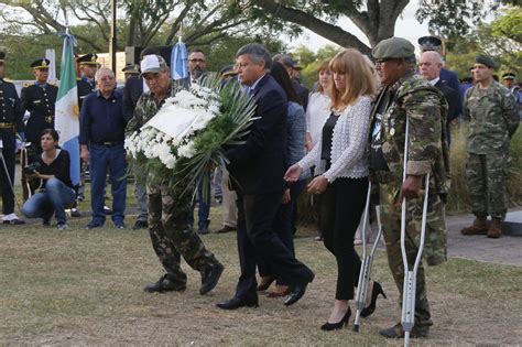 Peppo Encabez El Acto Por Malvinas Y Remarc El Compromiso Del Estado