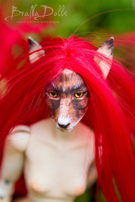 3D STL Fox Head Doll Werewolf, Demon, Wolf, Fox, BJD Girl - Etsy