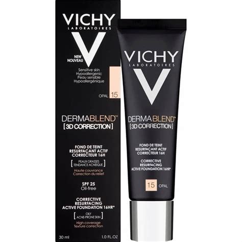 Vichy Base Dermablend 3d Correction 15 Opal 30 Ml Farmacias Patagónicas