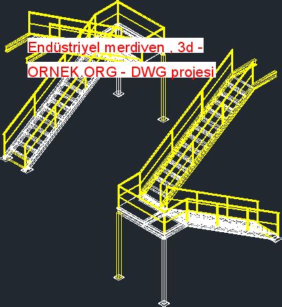 Proje Sitesi Korkuluk Detay Autocad Projesi