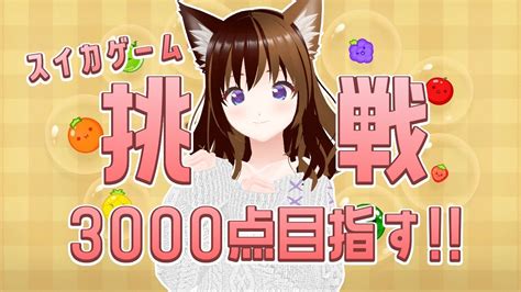 【スイカゲーム】リベンジ！3000点目指す！！ Youtube