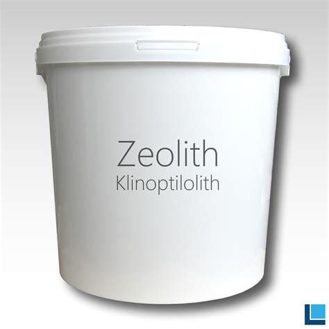 Zeolithpulver Klinoptilolith 20 µm 6 kg Eimer rein ohne Zusätze