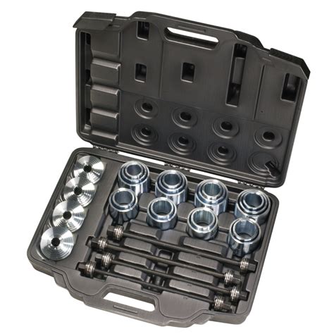 28Pcs Press And Pull Sleeve Kit Seal Bush Bearing Remover Installer Set