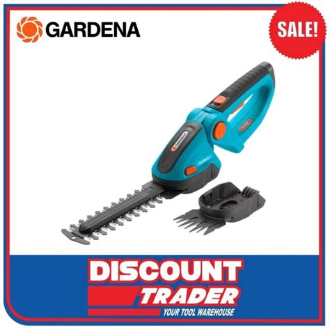 Gardena Cordless 72v Lithium Ion Set Accu Grass And Shrub Shears