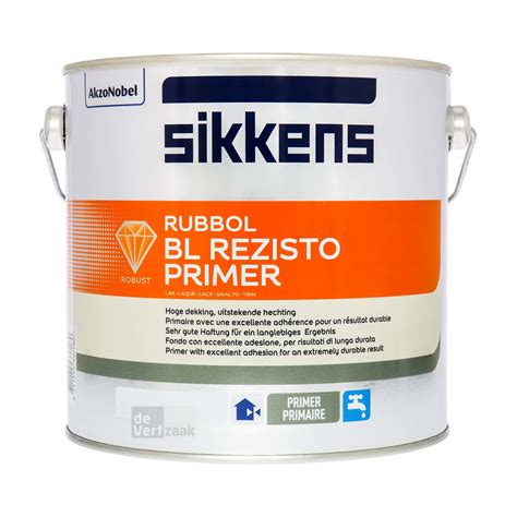 Sikkens Rubbol BL Rezisto Primer Professionele Grondverf De Verfzaak