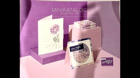 Stampin Up Haul Vorstellung Erster Produkte Aus Dem Minikatalog Jan