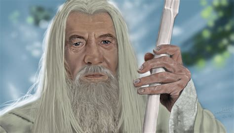 Gandalf Le Seigneur Des Anneaux On Behance