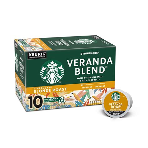 Amazon Starbucks K Cup Coffee Pods Starbucks Blonde Roast Coffee