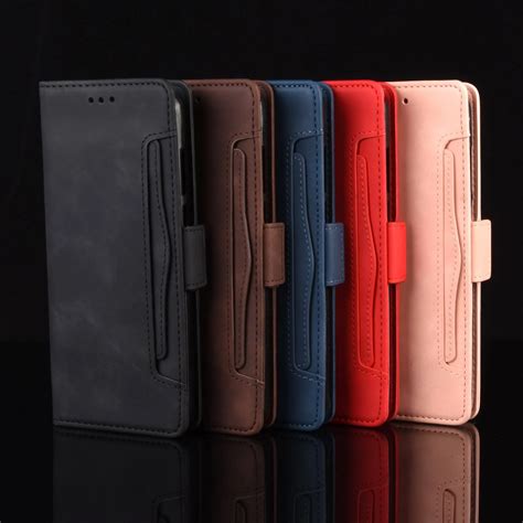 For Motorola Moto E 2020 Wallet Case Luxury Flip Leather Cover For Moto