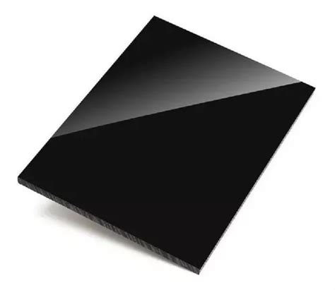 Placa Psai Preto 100x35 5cm 3mm Frete grátis