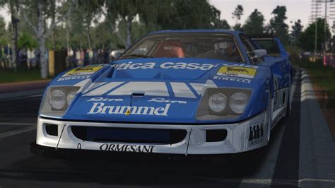 Assetto Corsa Ferrari F40 Competizione On 60s Elaintarharata