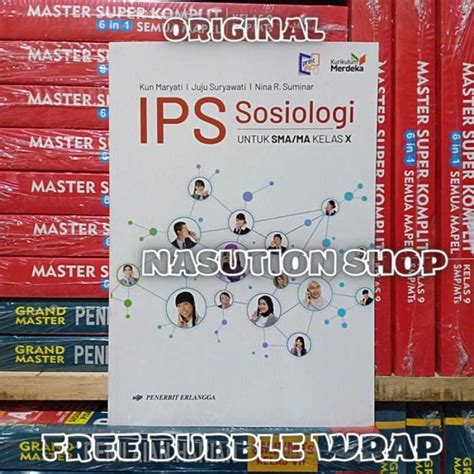 Promo Buku Ips Sosiologi Kelas 1 X 10 Sma Erlangga Kurikulum Merdeka