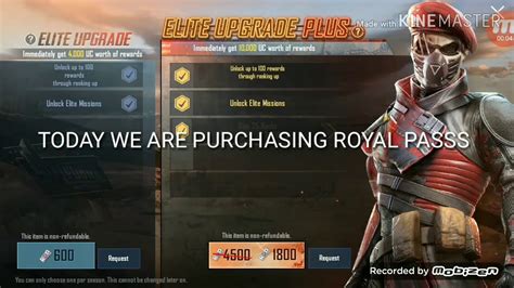 PUBG MOBILE PURCHASING ROYAL PASS FIRST Time YouTube