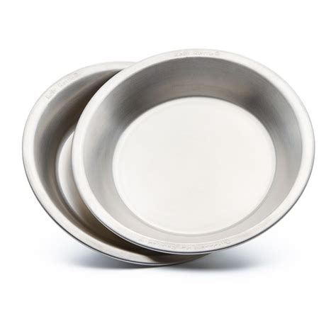 Stainless Steel Camping Plates / Bowl Set (2 pc) - Sagan Life