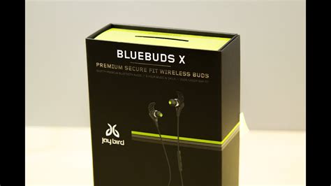 Jaybird Bluebuds X Bluetooth In Ear Headphone Unboxing Youtube