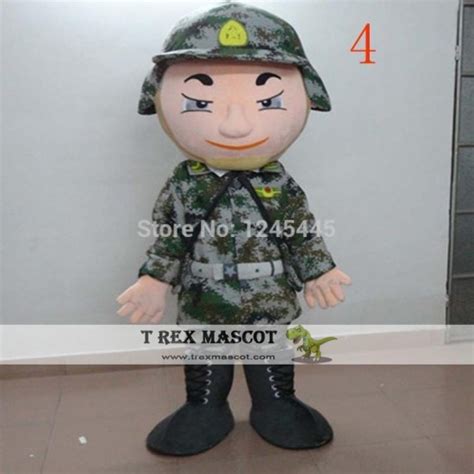 Adult War Game Army Mascot Costume Army Cosplay Costume Army Lingerie ...