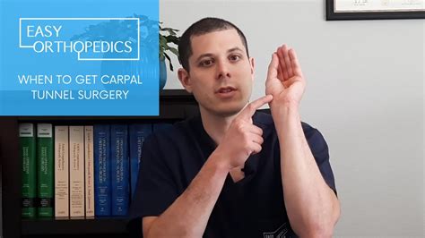 When To Get Carpal Tunnel Surgery YouTube