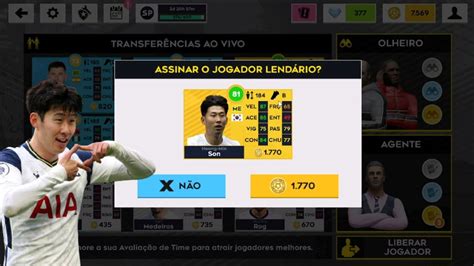 Modo Carreira Dream League Soccer Son Contratado Youtube