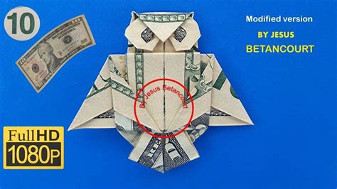 Origami Dollar Bills Owl - Origami