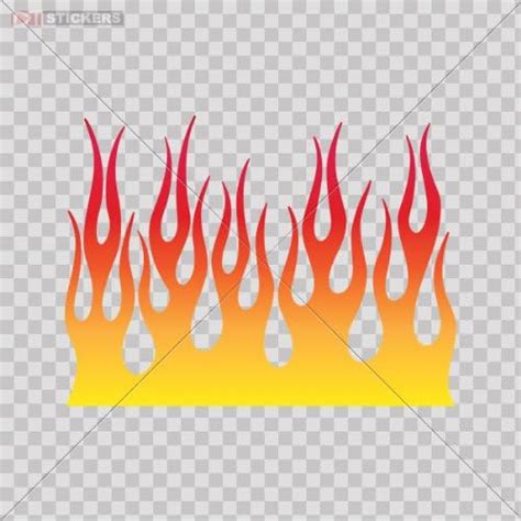 Decals Stickers Flames Car Windowhelmettruckvinyl Art