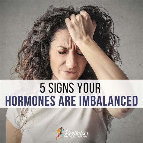 Five common signs that your hormones may be imbalanced — Revitalize ...