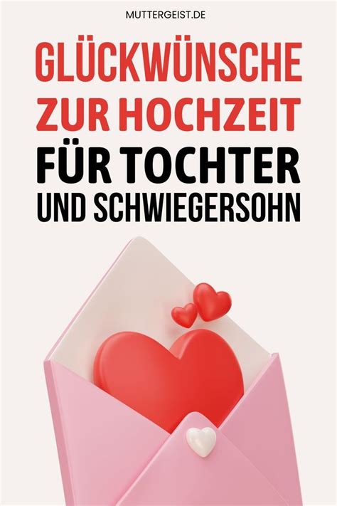 Gl Ckw Nsche Zur Hochzeit F R Tochter Und Schwiegersohn