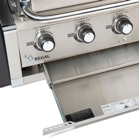 Broil King Regal S520 5 Burner Built In Propane Gas Grill Stainless