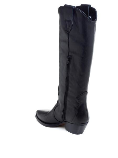 Bota Campera Alpe Negra Para Mujer